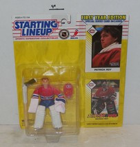 1993 Kenner SLU Starting Lineup Hockey Patrick Roy Figure Canadians Aval... - $43.46