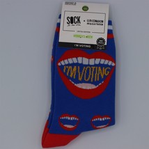 I&#39;m Voting Womens Crew Socks Sock It To Me Size 5-10 - $10.39