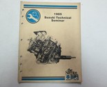 1985 Suzuki GV Lt Tecnico Seminar Manuale Libro Moto Fabbrica OEM - $19.98