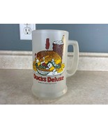 Ducks Deluxe 1988 In Over Our Heads Frosted 16 Fluid Ounce D Handled Mug - $8.13 CAD