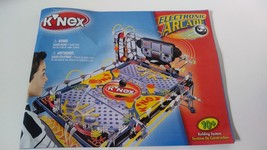 K&#39;NEX - Electronic Arcade Pinball  Game Building Set 2002 Instruction Ma... - $31.99