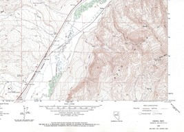 Osino, Nevada 1962 Vintage USGS Topo Map 7.5 Quadrangle Topographic - £19.67 GBP