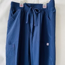 Womens 3XL Navy Blue Scrub Pants Drawstring Supreme Scrubstar Bottoms - £15.50 GBP