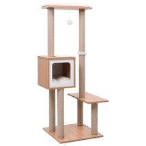 Cat Tree with Sisal Scratching Mat 129 cm - $90.96
