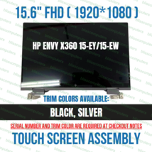 HP Envy x360 15.6&quot; 15-ew0023dx 2-n-1 Glossy LCD Touch Screen Complete Assembly - $280.50