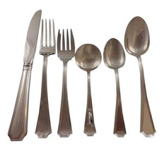 Fairfax by Gorham Sterling Silver Flatware Set 8 Service 63 Pieces Place... - £3,888.57 GBP