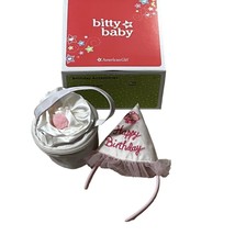 Bitty Baby Birthday Accessories Hat &amp; Purse American GIrl NIB New - £14.42 GBP