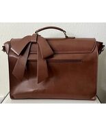 Ecosusi Messenger Cross Body Laptop Bag for Women 15.6 inch Leather Brie... - $27.67