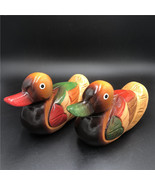 Korean Traditional Artwork Wedding Wooden Duck Korean Handicraft Art  De... - £36.30 GBP