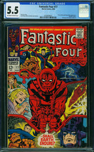 Fantastic Four # 77...CGC Universal slab 5.5  Fine- grade...1968 comic b... - £64.04 GBP