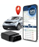 GPS Car Tracker for Vehicles Easy Plug Play Install Speed Monitoring Tex... - $30.40