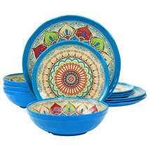 lama Camilla 12 Piece Melamine Dinnerware Set - $58.72