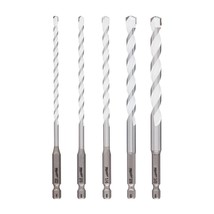 Milwaukee 5Pc. Shockwave Carbide Multi-Material Drill Bits - £49.54 GBP