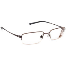 Nike Men&#39;s Eyeglasses 4192 215 with Flexon Brown Half Rim Metal Frame 53... - £117.70 GBP