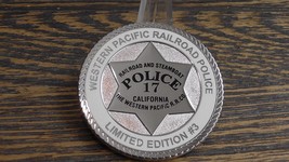 Western Pacific Railroad Police Fallen Flag 1903 to 1983 Challenge Coin ... - £27.37 GBP