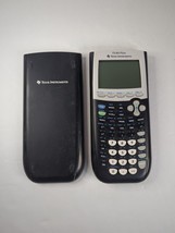 Texas Instruments TI-84 Plus Graphing Calculator With Cover TESTED - £36.75 GBP