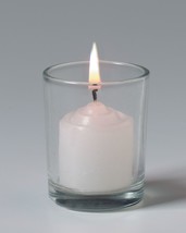 Votive C and le Cup Clear Glass 2.5 Inches 1 pack of 12 pieces - $642.36 MXN