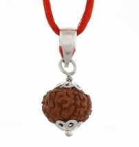 8 Mukhi rudraksha / Pendentif en argent d&#39;origine Rudraksh Java à huit... - £14.43 GBP