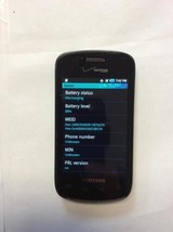 Samsung Illusion SCH-i110 2GB Black Verizon Wireless Smartphone - £22.42 GBP