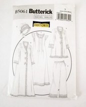 Butterick B5061 Pattern Size XS S M History Nightgown Robe Rachel Wallis Uncut - £13.40 GBP