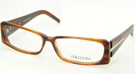 NEW FREEDOM collection GO-4017 BRN BROWN HAVANA EYEGLASSES GLASSES 55-13... - €12,71 EUR
