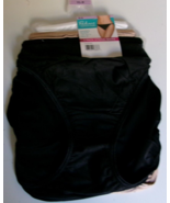 3 Radiant Vanity Fair String Bikini Style WHI/BGE/BL Size 8 Black beige ... - $18.76