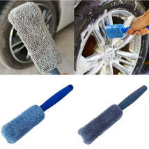 1Pcs Car Wash Detailing Car Cleaning Brush Microfiber Wheel Rim Brush For Car Tr - £11.37 GBP