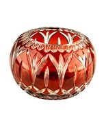 Cranberry Ruby Red Glass Candy Dish Bowl Unique Gift for Her - $189.27 CAD