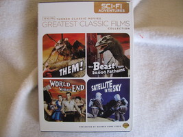 TCM Greatest Classic Film Collections. Sci-Fi Adventures. 4 movies.2 discs.2010. - £8.61 GBP