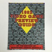 1992 Vide Game Preview Guide Paperboy, Pit-Fighter, Addams Family No Label VG - £26.12 GBP