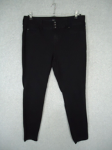 Torrid Women&#39;s Skinny Jeans High Rise Black Size 18T Tall Long - $20.91