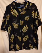 Weekender Casual Lifestyle Button Down Men&#39;s XL Silk Shirt - $13.55