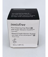 Innisfree Pore Clearing Clay Mask Super Volcanic Cluster Facial Mask 3.3... - $24.14