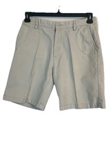 Men&#39;s Beige NAUTICA Flatfront Short. 34W. 100% Cotton. - $21.67 CAD