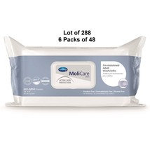 MoliCare Skin Personal Cleansing Wipe 9 x 13&quot; Adult Wipe Scented, 288 Wipes - £26.81 GBP