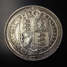 Silver Sixpence Victoria Rare Coin - £39.92 GBP