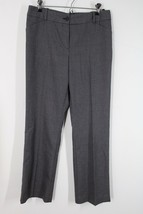 Talbots 8P Gray Purple Check Signature Dress Pants - £21.98 GBP