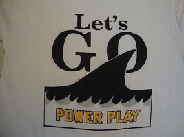 Vintage NHL Pittsburgh Penguins Power Play Hockey 50/50 thin T shirt M - £15.77 GBP