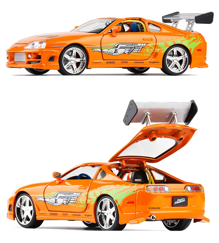 Ada 1 24 fast and furious brian s 1995 toyota supra high simulation diecast metal alloy thumb200