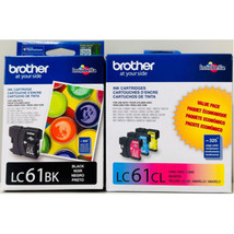 Brother LC612PKS 2 PAK BLK INKCARTRIDGES FOR MFC-6490W - $110.87