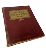 Motors Flat Rate &amp; Parts Manual Vintage 1959 31st Edition Auto Service S... - $10.95