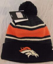 NFL 2025 New &#39;47 Brand Official NFL Denver Broncos Team Blue Poof Beanie... - €14,06 EUR