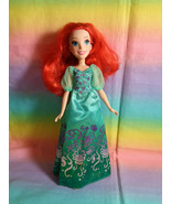 Disney Princess Ariel Little Mermaid Doll w/ Green Dress - no shoes - £7.45 GBP