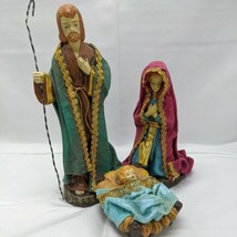 Vintage PARMA  AAI Nativity Figures Set Japan Mary Joseph Baby Jesus  - £23.73 GBP