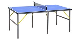 Foldable Ping Pong Table: Indoor/Outdoor Set - $134.99