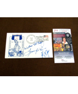 KC JONES LENNY WILKENS WILLIAM POP GATES SIGNED AUTO 1985 FDC HOF ENVELO... - £148.07 GBP