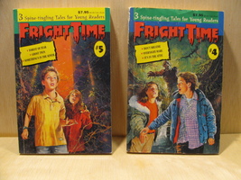 Lot Of 4 Vintage Fright Time Books Scary Stories - £11.00 GBP