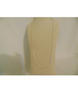 Giani Bernini 30&quot; Sterling Silver Long Bar Link Chain Necklace K643 $225 - $1,864.15 MXN