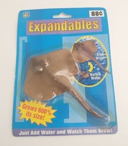 NOS Rare Vintage Expandables Sea Creatures Wal-Mart Grows 600% Sting Ray - £15.77 GBP