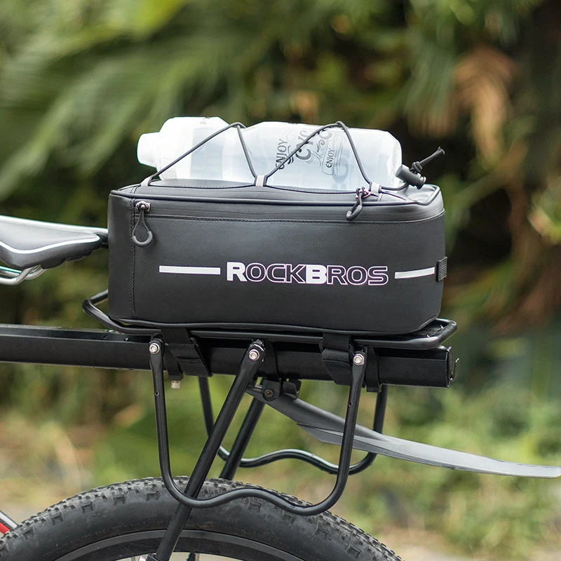 ROCKBROS Bicycle Bags Waterproof 4L Cycling Travel Trunk Bag Seat Saddle Pannier - £118.73 GBP